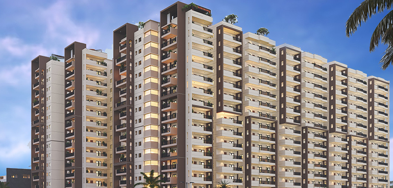 Risinia Skyon 2 and 3BHK Apartments in Bachupally